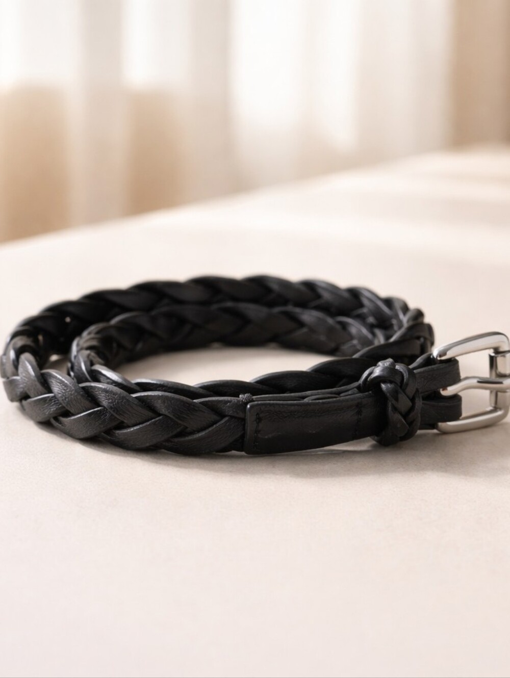 NWOT Talula Leather woven belt